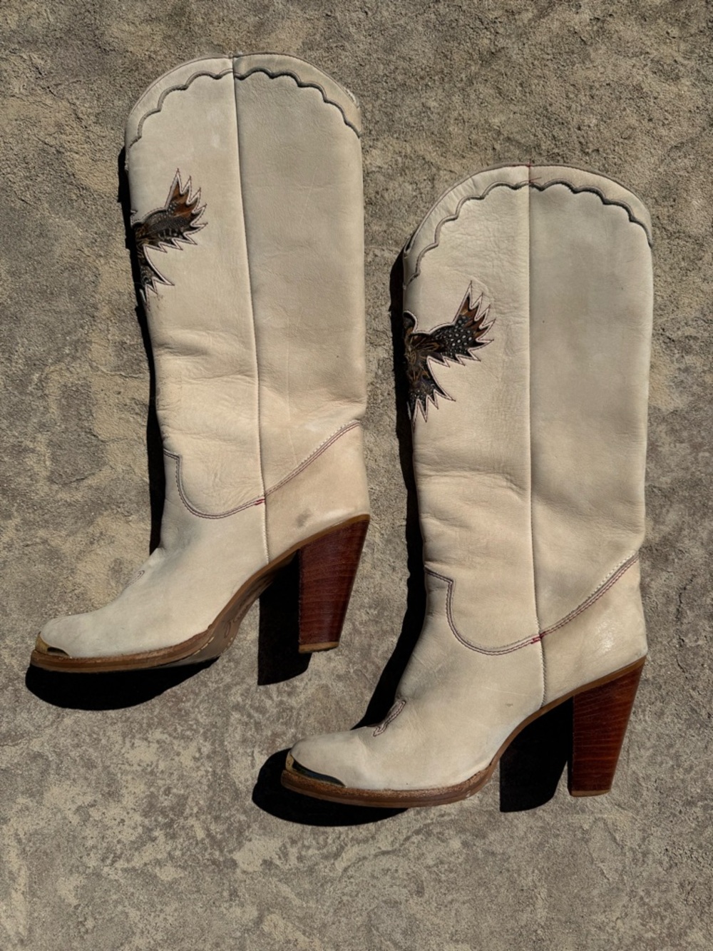 Vintage 70s Zodiac USA Western Women’s Boot Size 8